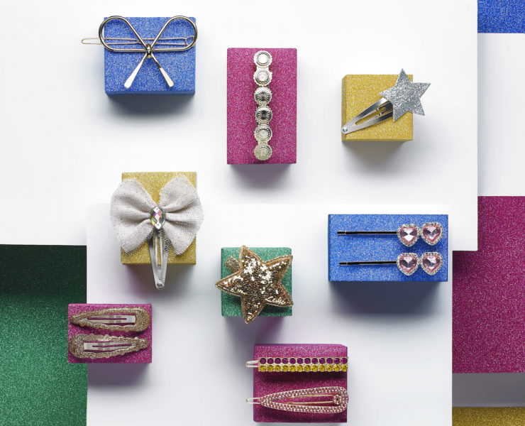 barrettes, beauté, noel